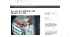 Desktop Screenshot of liftekelevatorinc.com